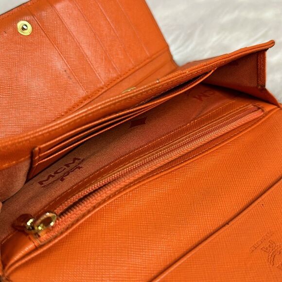 💯Authentic MCM Visetos Trifold Long Wallet🍀 - Picture 15 of 17